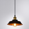 A7038SP-1BK Arte Lamp Cappello черный подвесной светильник Лофт, 225мм диаметр