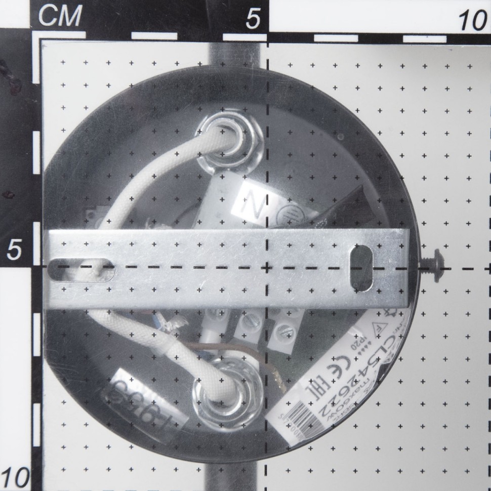 CL535615 CITILUX Робин спот с выключателем E14*1*40W, коричневый, металлическая сетка, стекло