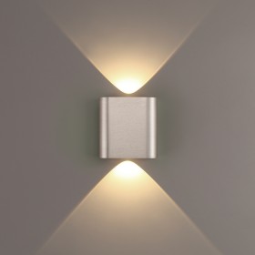 7106/2WL ODEON LIGHT MAGNUM Настенный светильник, никель, IP20, LED 2W, 3000K, 220V