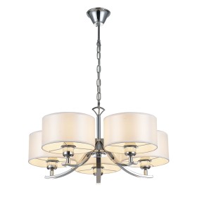 CL466150 CITILUX Подвесная люстра Эвита, E27*5*75W, 63см диаметр