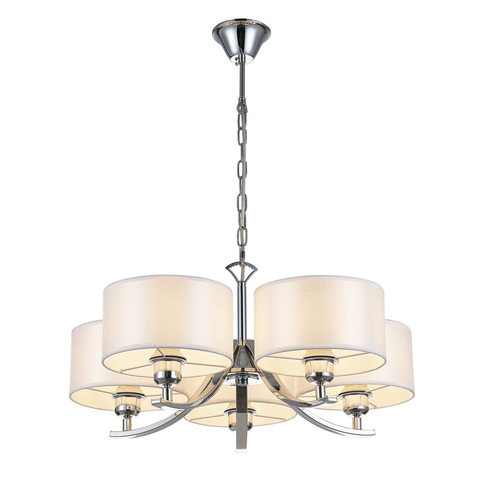 CL466150 CITILUX Подвесная люстра Эвита, E27*5*75W, 63см диаметр