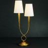 3546 Mantra Настольная лампа Paola Painted Gold 