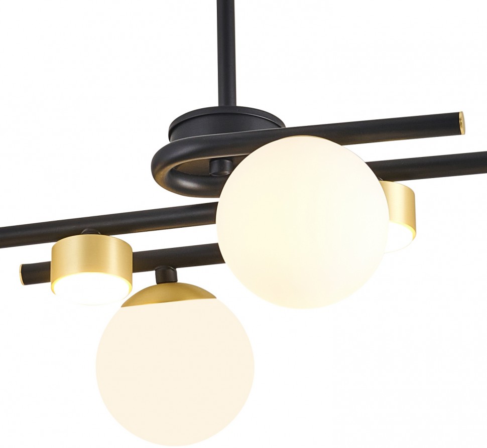 3048-4P FAVOURITE люстра потолочная на штанге Soffiato