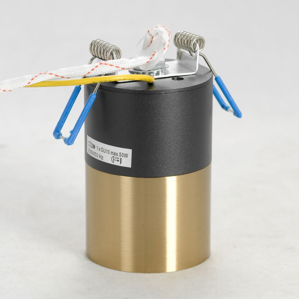 LSP-8555 LUSSOLE врезной потолочный светильник Gilbert, GU10*1*50W