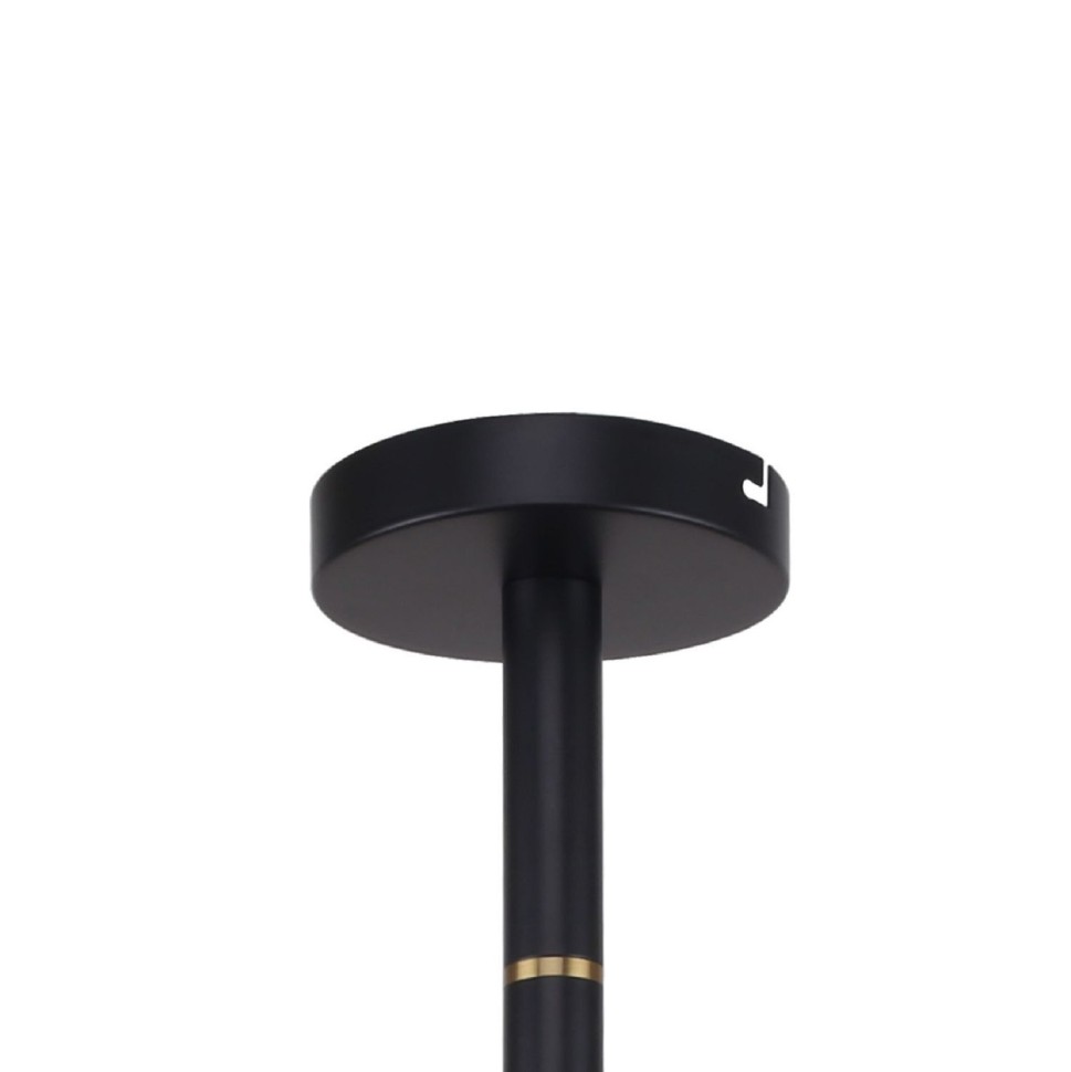 2766-12P Favourite Eternity большая потолочная люстра G9*12*25W черная, диаметр 104см