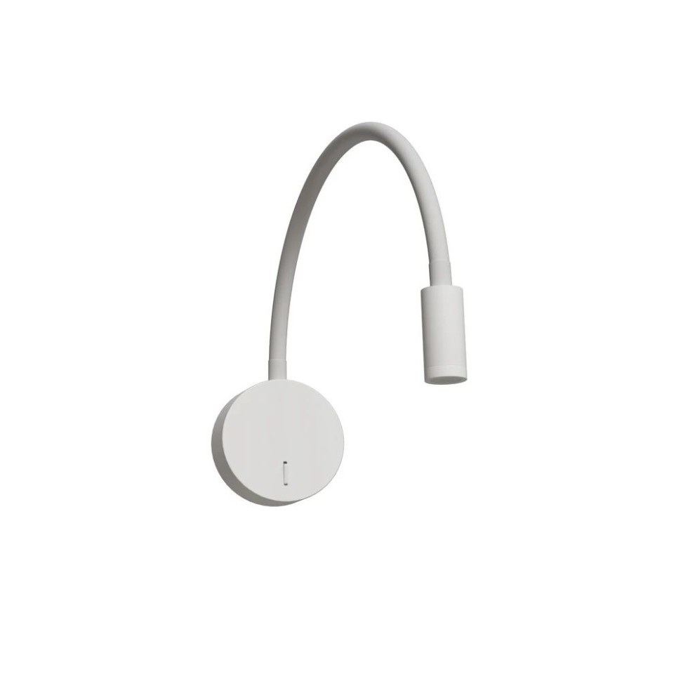 A5879AP-1WH ARTE LAMP белый светодиодный спот на гибкой ножке Asta с выключателем, 5W, 3000K