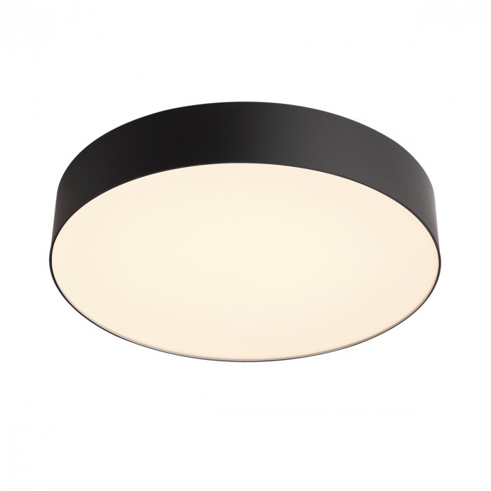 7780/DL SONEX BASICA Светильник настенно-потолочный OPTIMA пластик/белый/черный, LED с пультом ДУ 48Вт, 3000-6000К, диаметр 390мм, влагозащита IP43