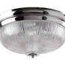 Crystal Lux Потолочная люстра в английском стиле LLUVIA PL4 CHROME D460, хром, 46см диаметр, E14*5*40W
