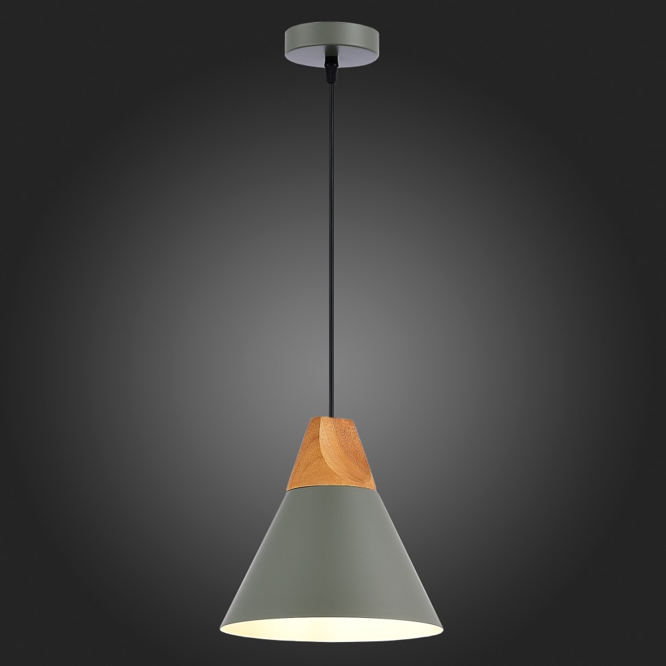 SLE125113-01 EVOLUCE серый подвесной светильник Modica E14*7*40W