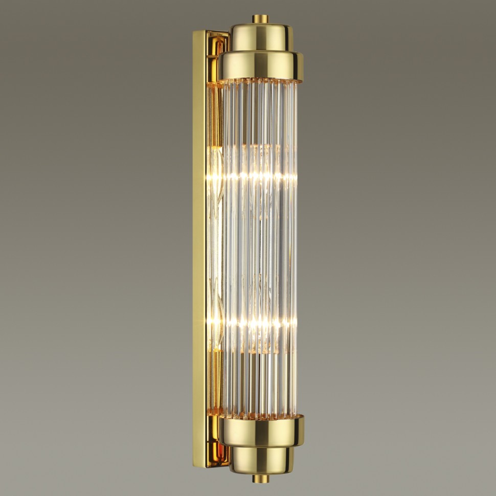 4822/2W ODEON LIGHT Walli настенный светильник LORDI золото, E14*2*40W, 42см