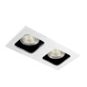 DL18614/02WW-SQ White/Black DONOLUX Встраиваемый светильник