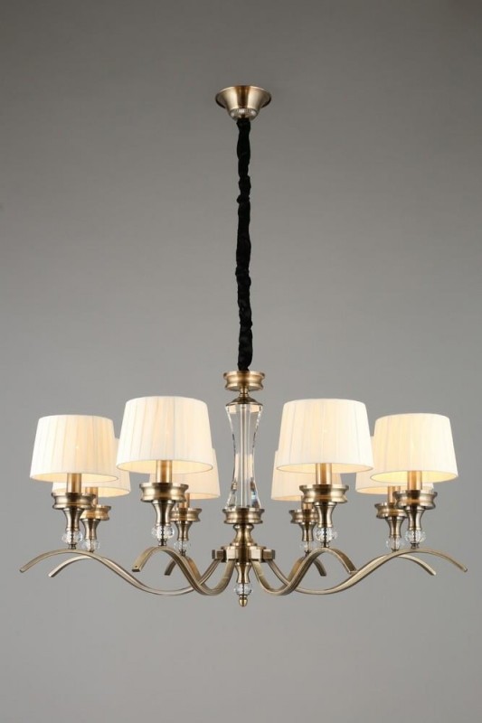 OML-88413-08 OMNILUX подвесная люстра Arosio, бронза, E14*8*40W