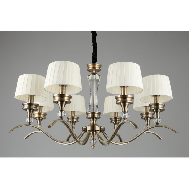 OML-88413-08 OMNILUX подвесная люстра Arosio, бронза, E14*8*40W