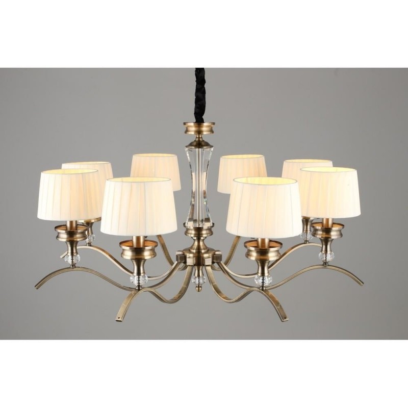 OML-88413-08 OMNILUX подвесная люстра Arosio, бронза, E14*8*40W