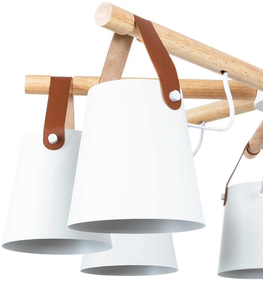 A7032PL-8WH Arte Lamp Thomas потолочная люстра из дерева в Скандинавском стиле, E27*8*60W