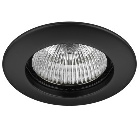 011077 LightStar встраиваемый светильник черный TESO FIX