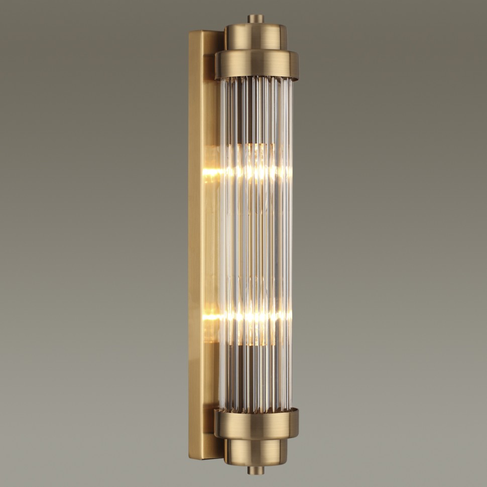 4821/2W ODEON LIGHT Walli настенный светильник LORDI бронза, E14*2*40W, 42см