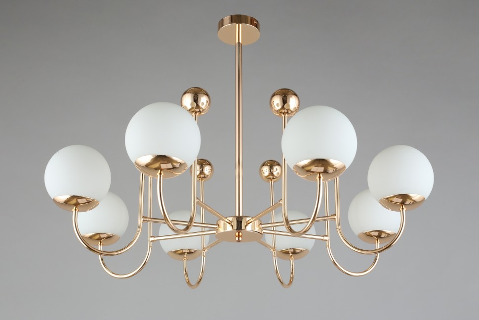 OML-67007-08 OMNILUX потолочная люстра на штанге Acuto, E14*8*40W