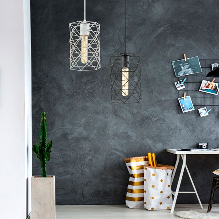 3729/1 LUMION SUSPENTIONI черный лофт подвес OLAF