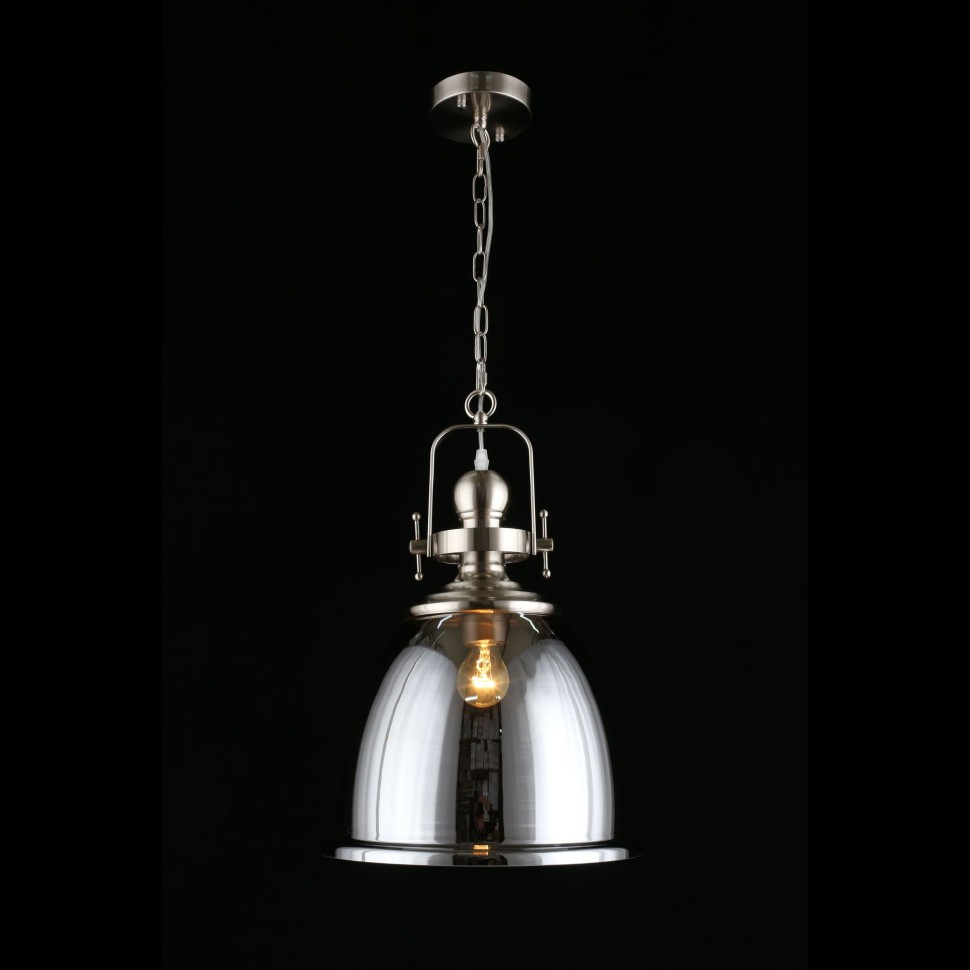 APL.629.06.01 APLOYT подвесной светильник Darunia, никель, дымчатый