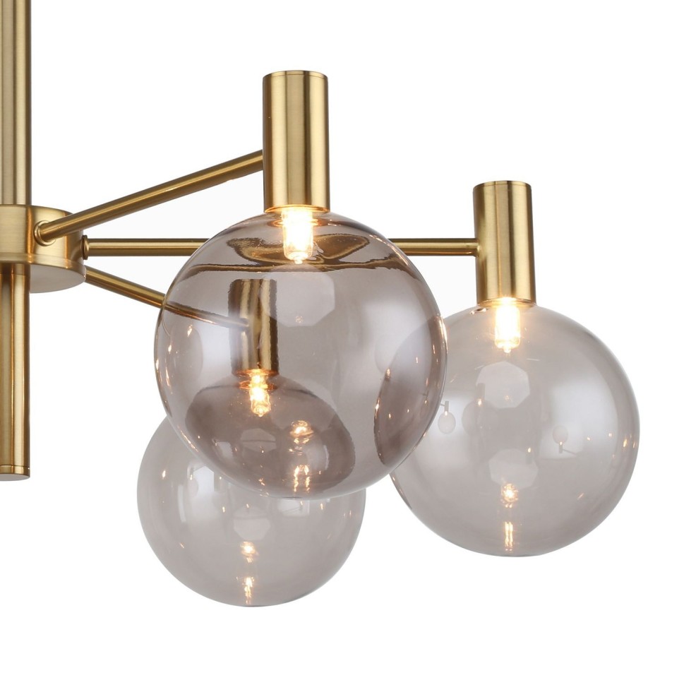 2765-6P Favourite Eternity потолочная люстра G9*6*25W, латунь