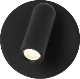 4497-1W FAVOURITE Bedside черный светодиодный спот с выключателем 3W, 4000K