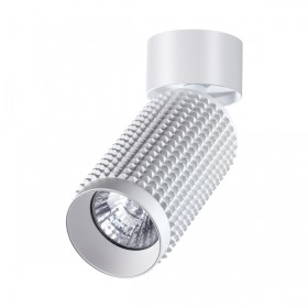 370752 NOVOTECH OVER белый накладной светильник спот поворотный MAIS, GU10*1*50W - Распродажа