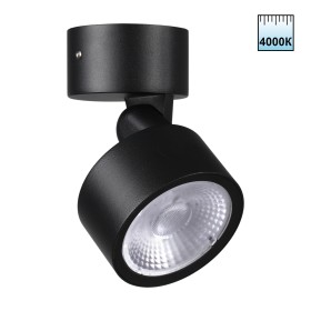 359589 NOVOTECH STREET черный фасадный светодиодный светильник FOCUS, IP65, LED 12W, 4000К