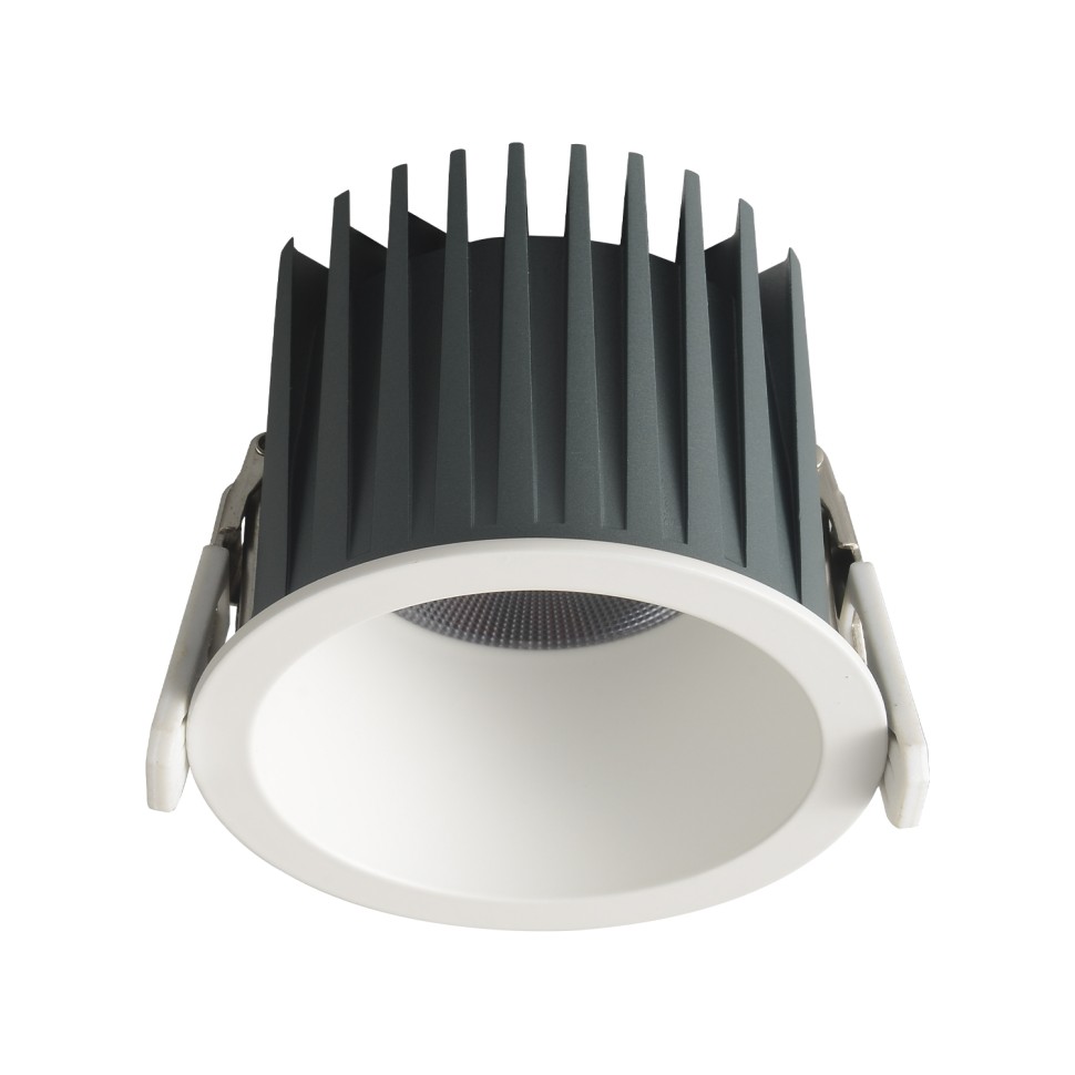 Crystal Lux встраиваемый светодиодный влагозащищенный IP54 светильник, 12W, 3000K (CLT 008C83 WH 3000K IP54)