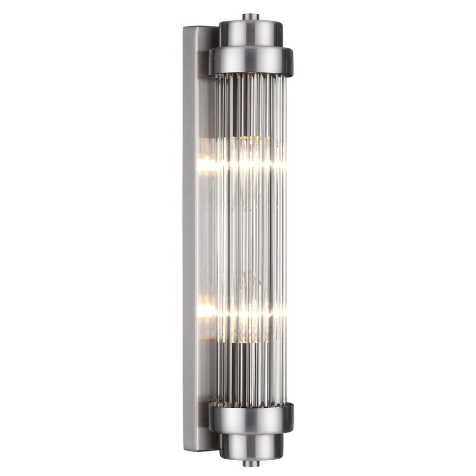 4823/2W ODEON LIGHT Walli настенный светильник LORDI никель, E14*2*40W, 42см