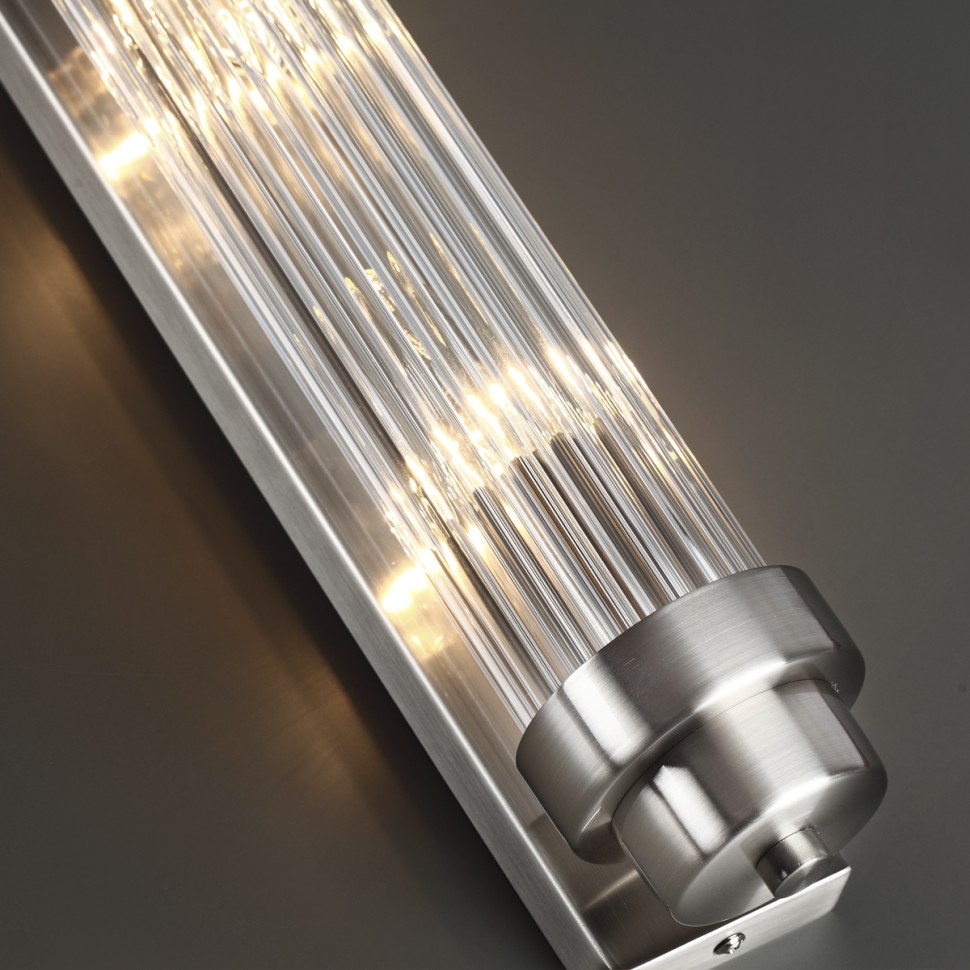 4823/2W ODEON LIGHT Walli настенный светильник LORDI никель, E14*2*40W, 42см