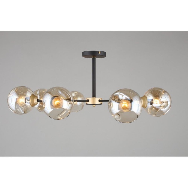 OML-93607-08 OMNILUX люстра на штанге Sandrigo потолочная, 83см диаметр, Е14*8*40Вт