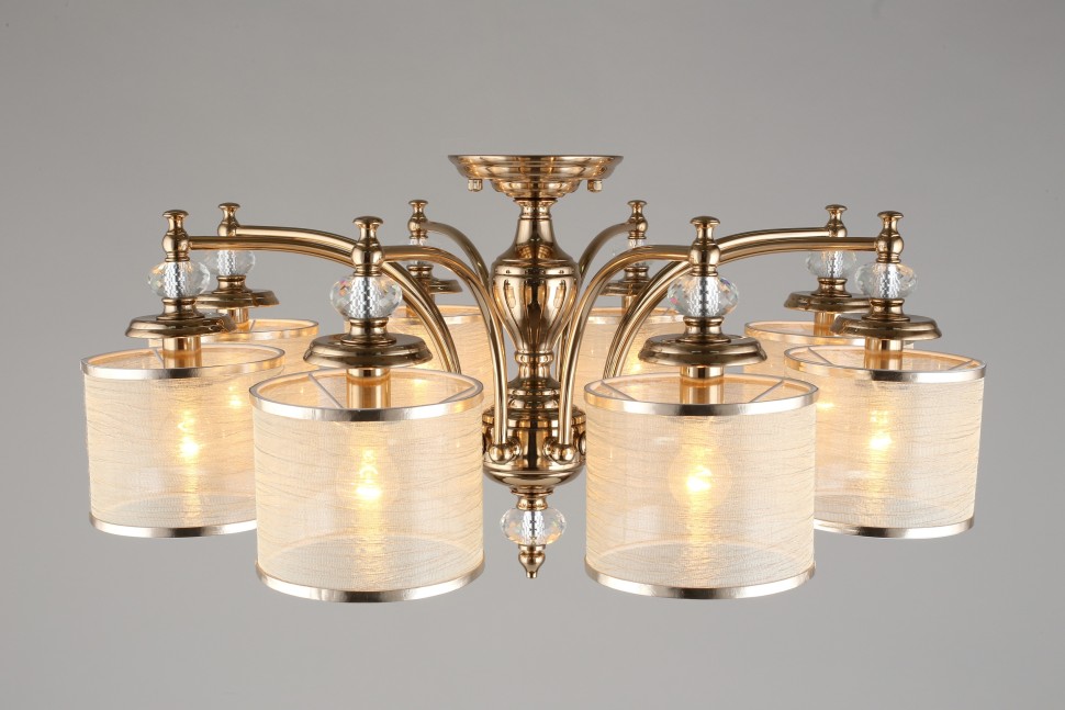 APL.720.07.08 APLOYT потолочная люстра Agata, E14*8*40W