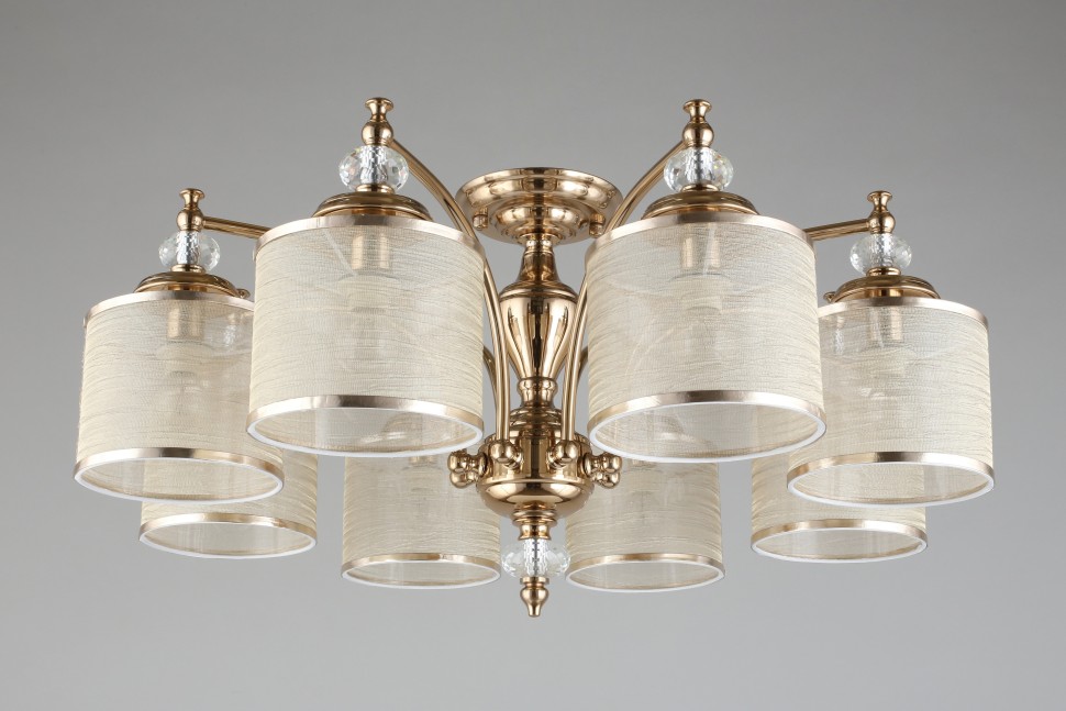 APL.720.07.08 APLOYT потолочная люстра Agata, E14*8*40W