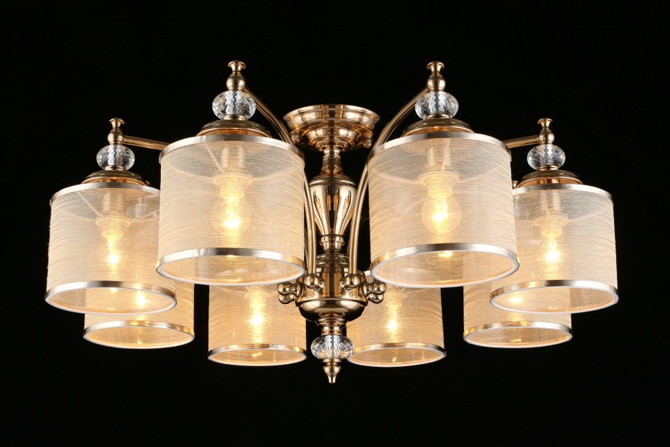 APL.720.07.08 APLOYT потолочная люстра Agata, E14*8*40W