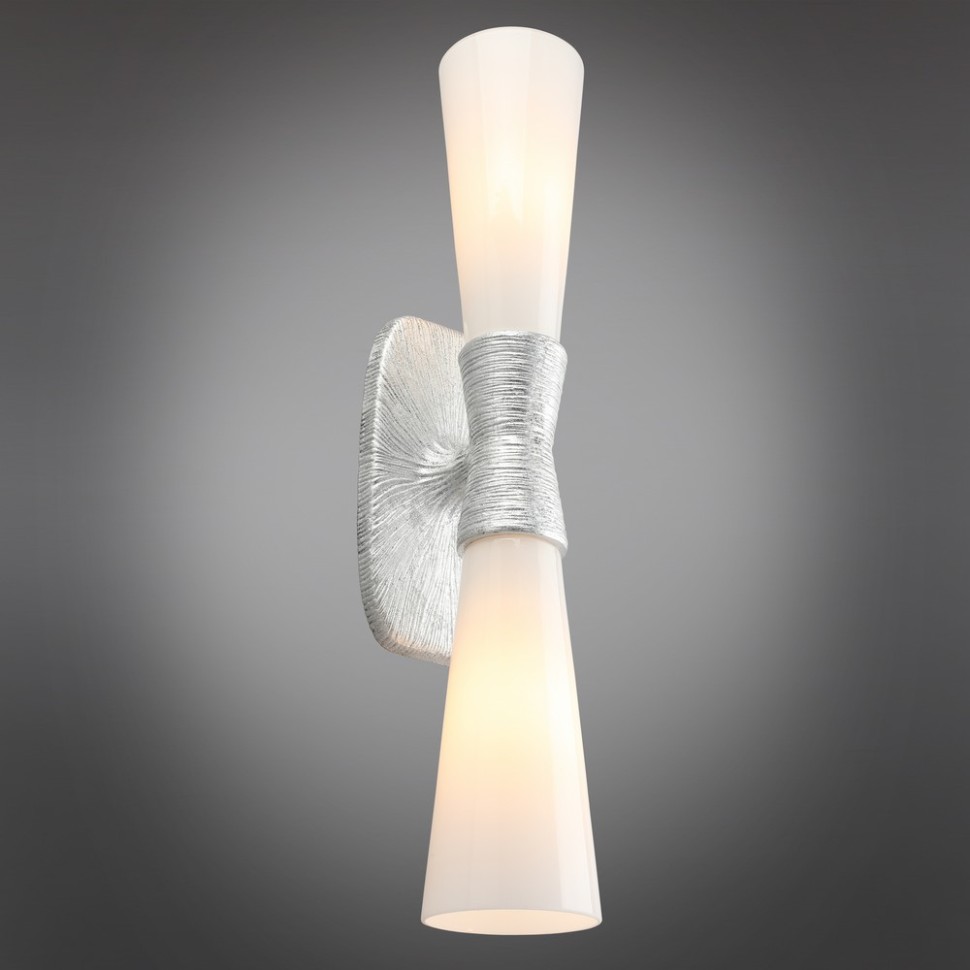 APL.800.11.02 APLOYT Бра Hloya, серебро, E14*2*40W