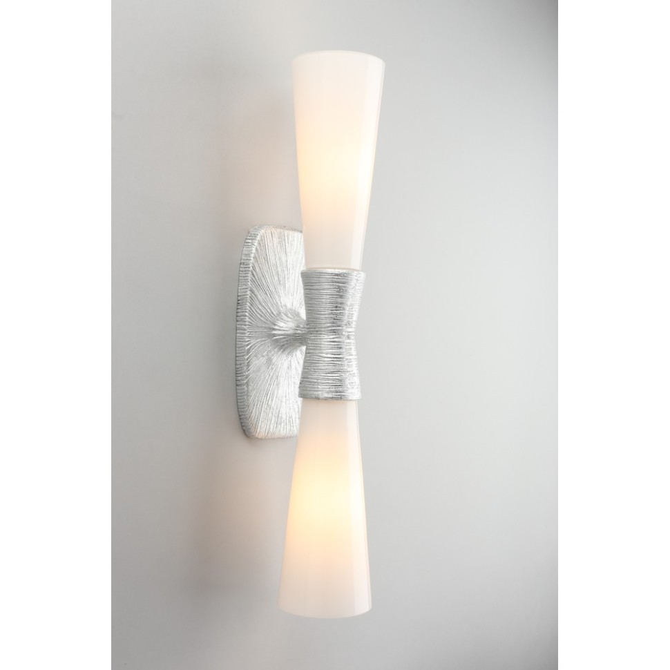 APL.800.11.02 APLOYT Бра Hloya, серебро, E14*2*40W