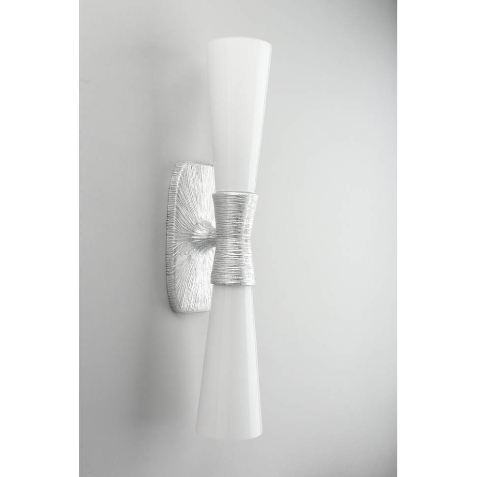 APL.800.11.02 APLOYT Бра Hloya, серебро, E14*2*40W