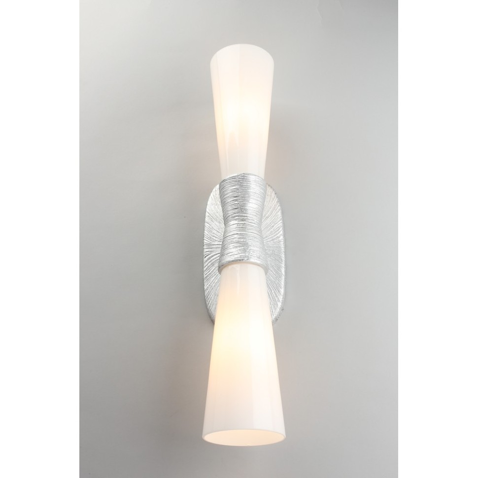 APL.800.11.02 APLOYT Бра Hloya, серебро, E14*2*40W