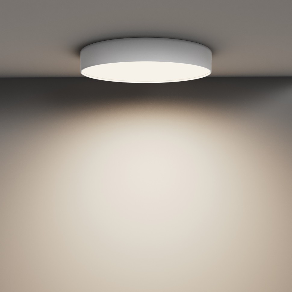 C032CL-45W4K-RD-W Maytoni Zon Потолочный светодиодный светильник белый 45W 4000K 40см диаметр