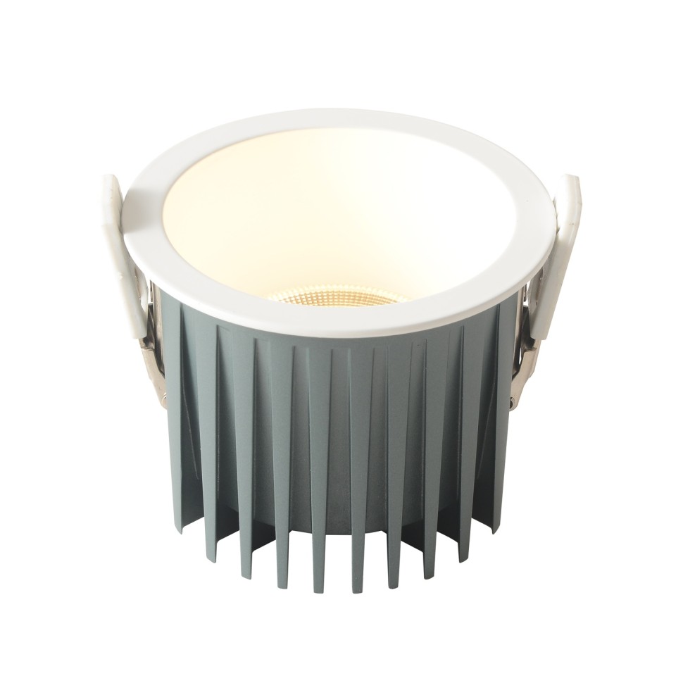 Crystal Lux встраиваемый светодиодный влагозащищенный IP54 светильник, 12W, 4000K (CLT 008C83 WH 4000K IP54)