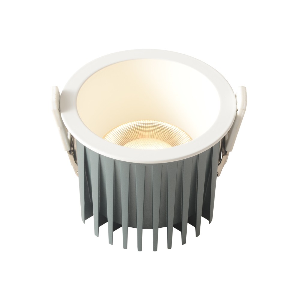 Crystal Lux встраиваемый светодиодный влагозащищенный IP54 светильник, 12W, 4000K (CLT 008C83 WH 4000K IP54)