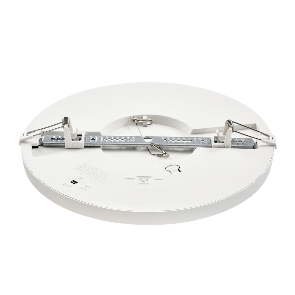 7790/24L SONEX MITRA LED Светодиодный влагозащищенный светильник NEBULA WHITE накладной/встраиваемый, 24Вт, 3000/4000/6500К, диаметр 300мм, IP44, CCT/датчик движения