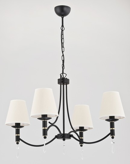 23004 Alfa Люстра подвесная ABIL BLACK GOLD