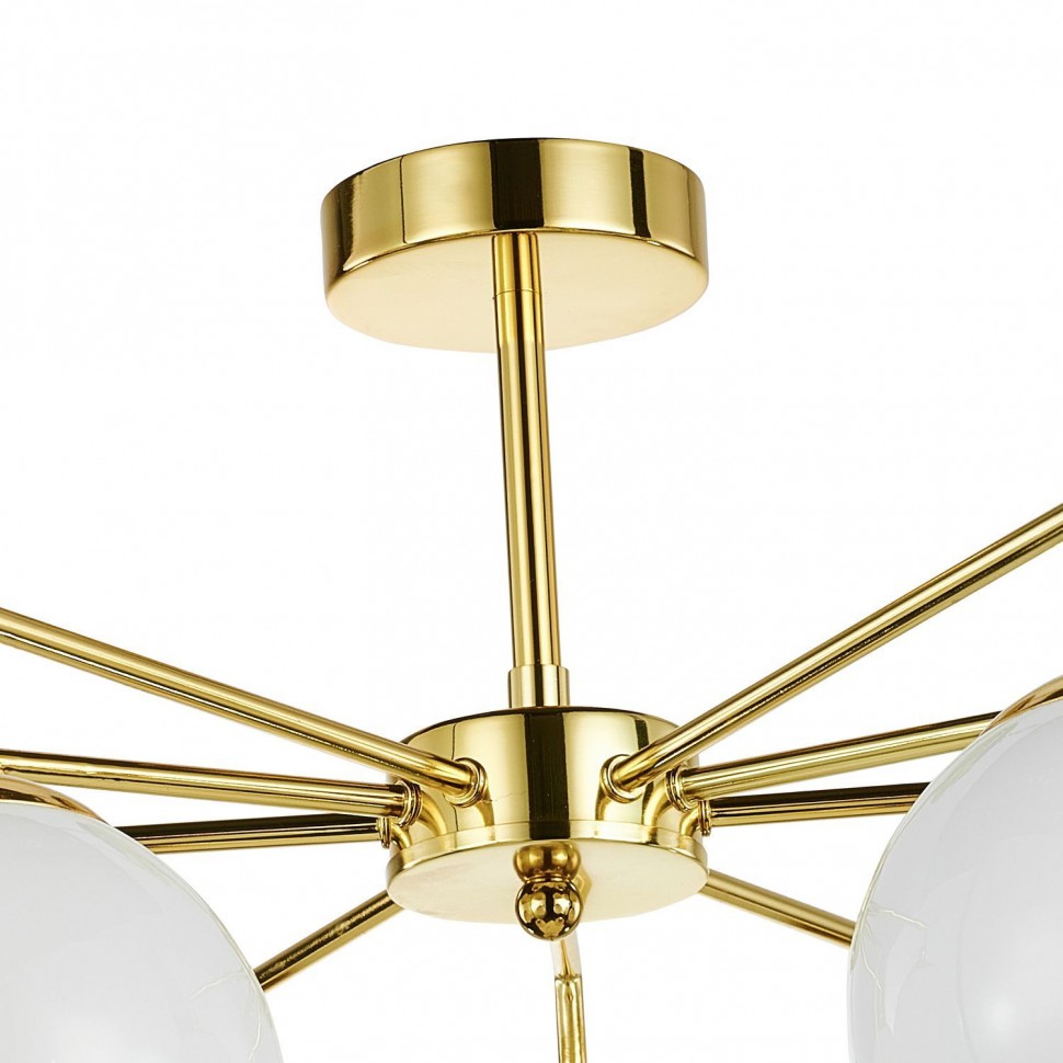 2810-9P FAVOURITE потолочная люстра Undine, 9 плафонов