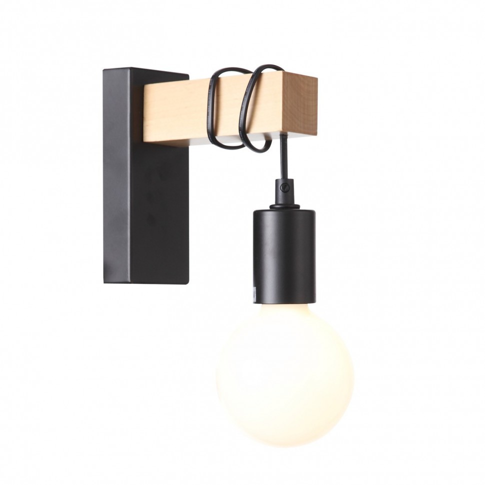 SL1142.401.01 ST-LUCE Bagetti бра Лофт из дерева, черное