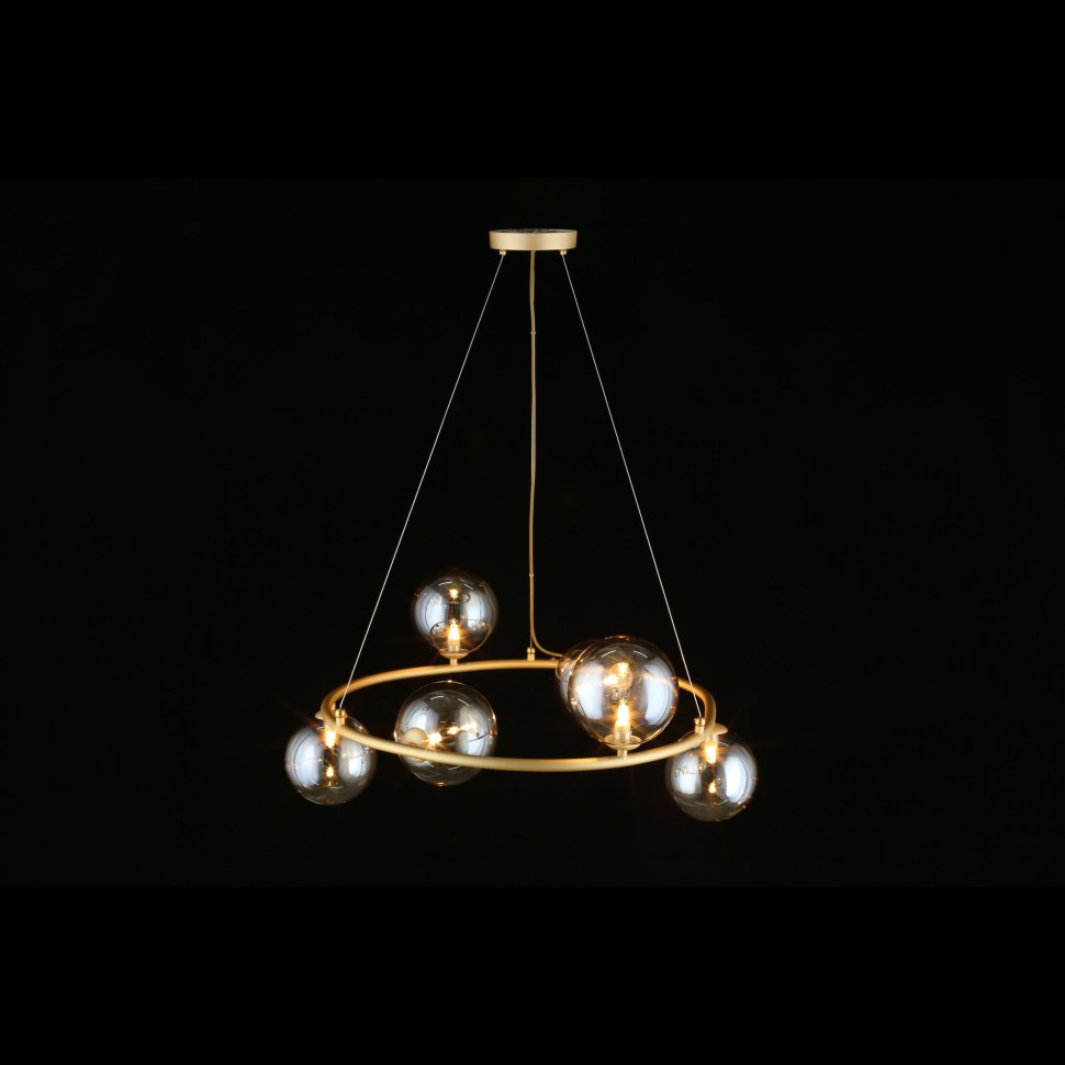 APL.630.03.06 APLOYT подвесной светильник Odet, G9*6*5W, матовое золото