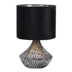 OML-19614-01 OMNILUX Lucese настольная лампа Керамика, черный, серебро