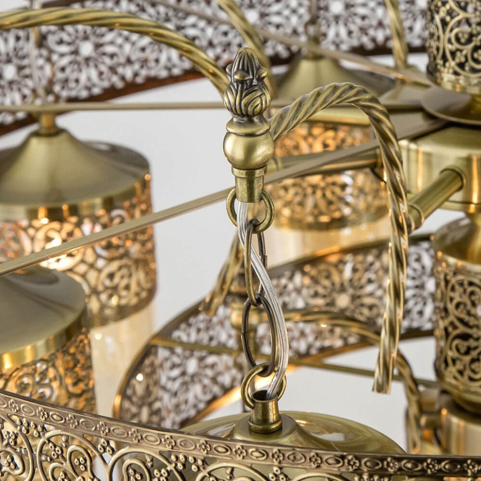 CL467193 CITILUX подвесная люстра в восточном стиле Эмир, E27*9*75W