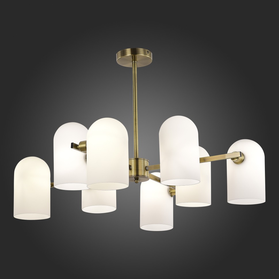 SLE1047-302-08 EVOLUCE Потолочная люстра на штанге Nobilia